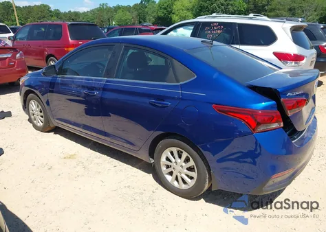 2022 Hyundai Accent Sel from USA, damaged, VIN 3KPC24A6XNE156370